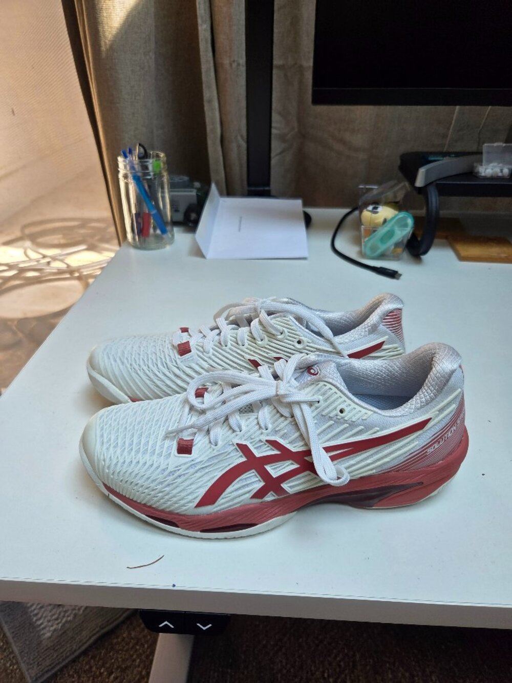 ASICS Solution Speed FF 4 ǀ Women's Tennis Shoes ǀ Size 8.5